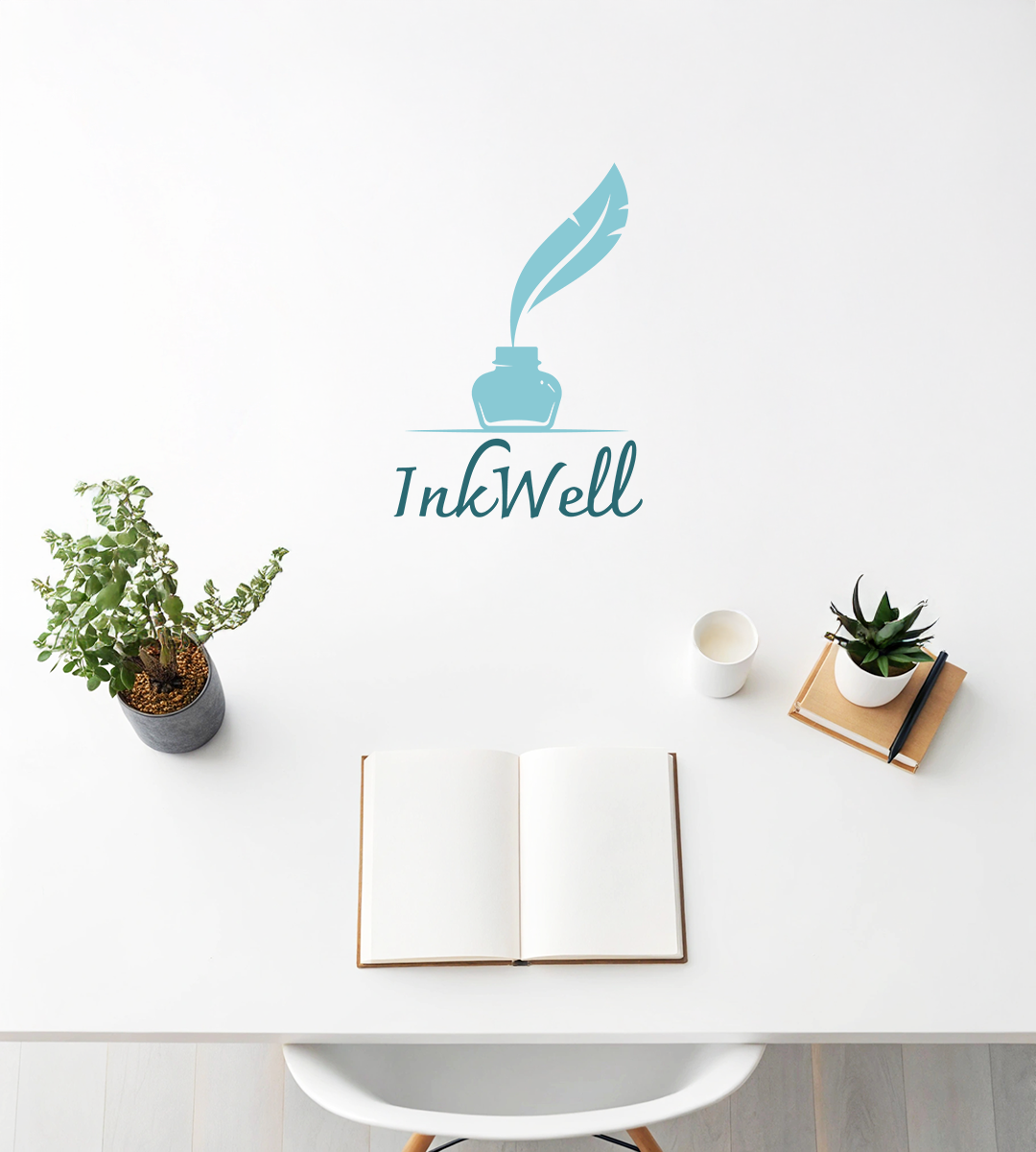 Elegant desk workspace